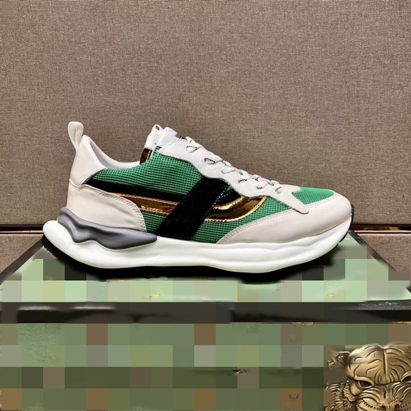 

2021 spring sports and leisure leather men's shoes high-end atmosphere all-match nhj005