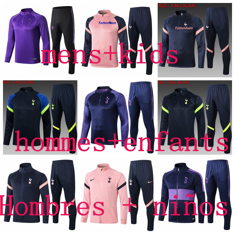 

21 22 Kane tracksuits TOT mens jacket Tottenham training suits soccer jacket tracksuits sportwear Son football training suit