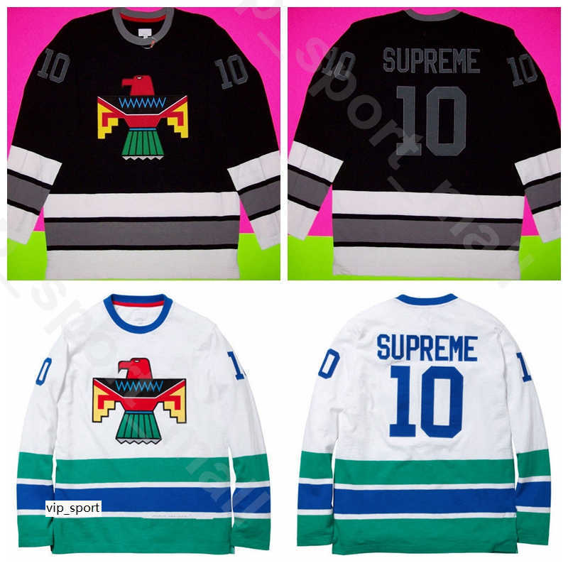 

Frank Ocean Thunderbird Bird College Jerseys Men Ice Hockey White Sport Pure Cotton Embroidery And Sewing Home Black Away, 19 yellow