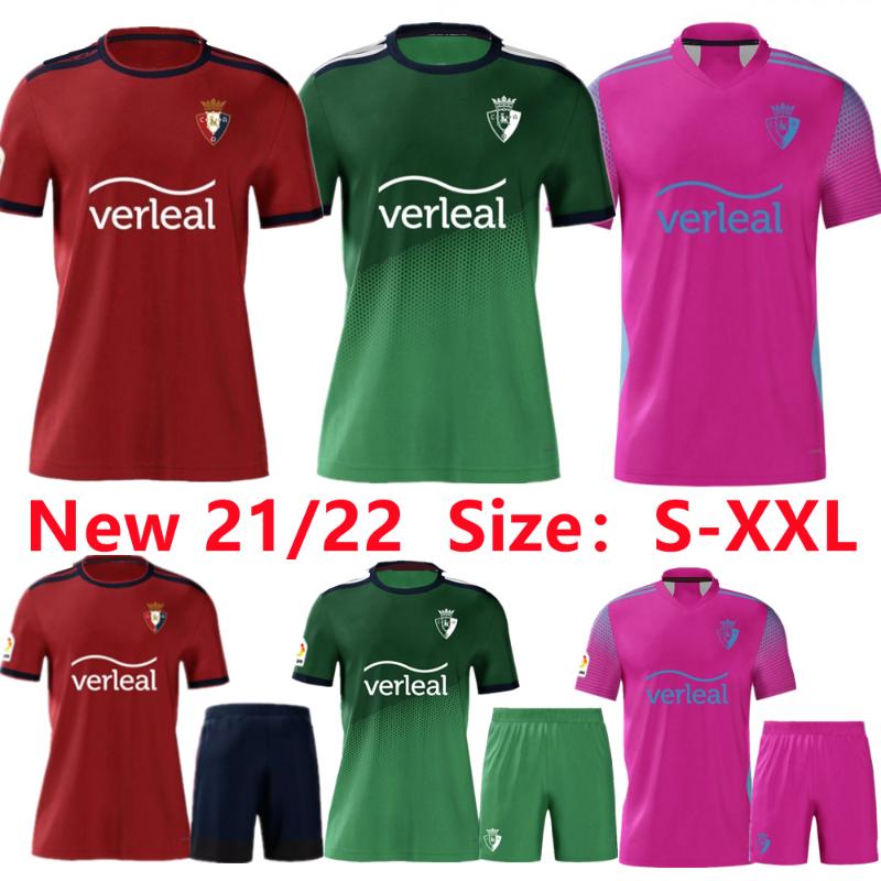 Men's T-Shirts Osasuna 21 22 CA Set RUBÉN GARCÍA R.TORRES 2021 2022 Shirts SÁNCHEZ DAVID GARCIA Home Away CALLERI TORRÓ Kit Kids-image-744446882