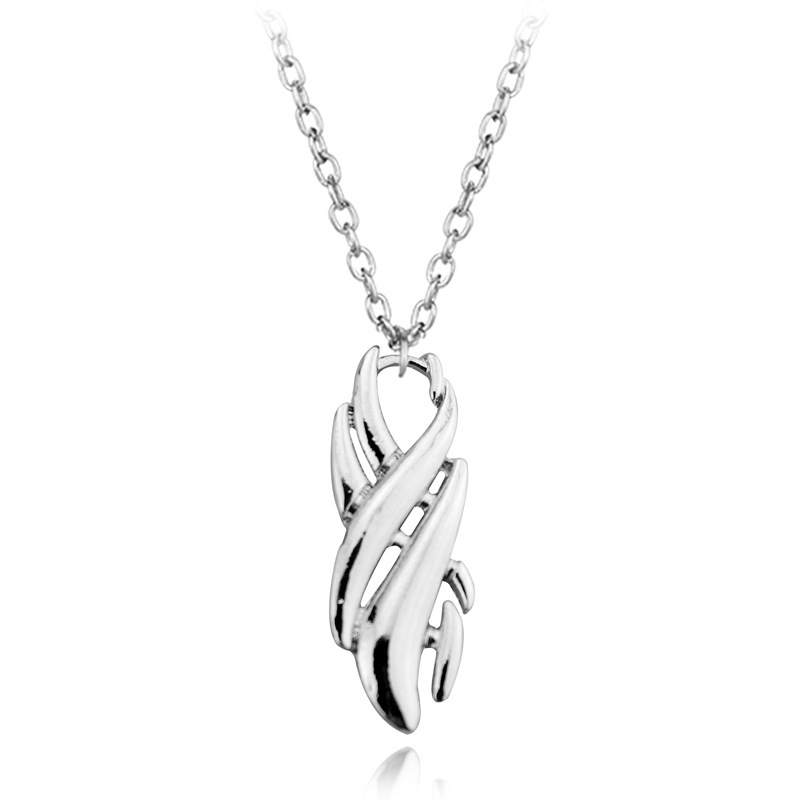 

personalized cool style design metal necklace with pendant fashion casual gift anniversary party, Silver
