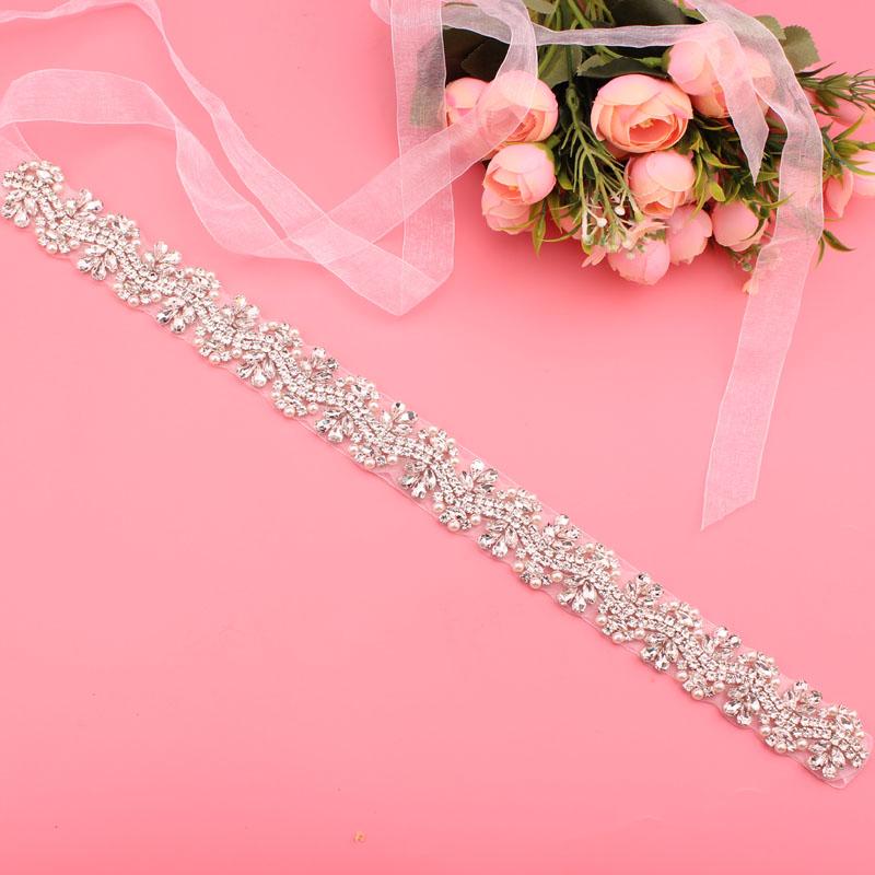 

Wedding Sashes Bridal BeltWedding Dress BeltLadies Pearl BeltRhinestone Accessories