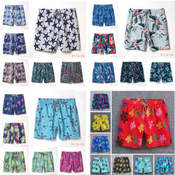 

05 swim quick drying men's beach pants turtle vilebrequin fashionable urban leisure hip hop printed shorts swimwear swimming trunkssu, White;black