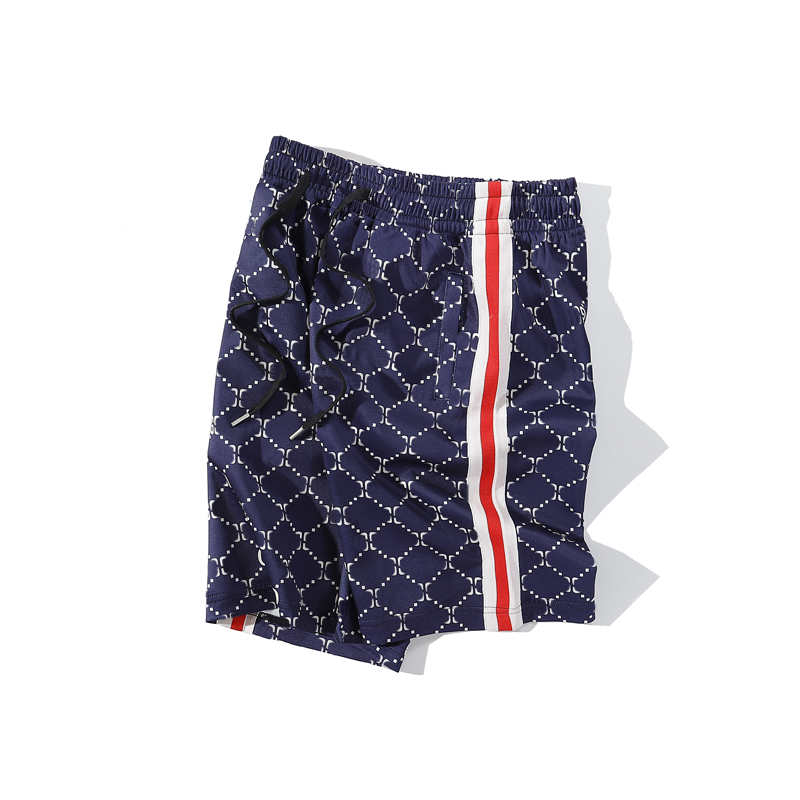 

22ss Mens Shorts Summer Fashion Loose Swimming Suits Streetwear Mans Swim Short Quick Dry Swimwear Letter Print Board Beach Pant, Black