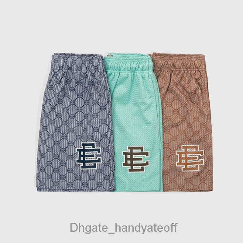 

Eric Emanuel Ee Basic Short Men's Casual Shorts Newyork City Skyline Outdoor Summer Sandbeach Gym Workout Mesh Basketball Football Sports Zz2f, Green