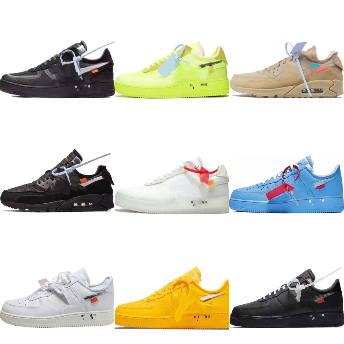 

basketball shoes athletic running owaf university gold dd1876-700 with box