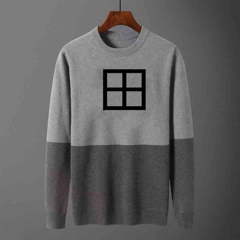 

Men's Sweaters designer spring and autumn winter men's sweater round neck V-Neck long sleeve Hooded Sweater outdoor warm clothing down jacket B6GN