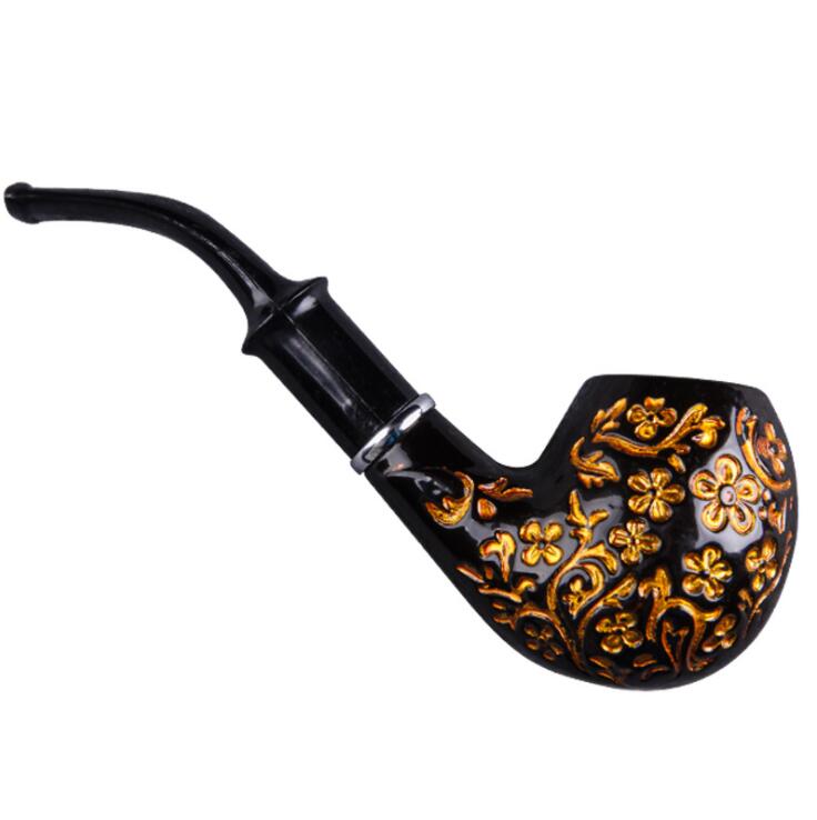

Hand Made Plastic Resin Smoking Pipe Hammer Tobacco Cigarette Herbal Filter Tips Pipes Tool Accessories 8 Styles