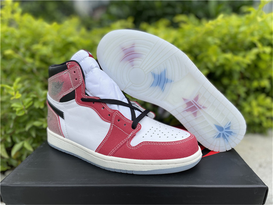 

Top Hottest High OG 1 Trophy Room Chicago 1S White Varsity Red Sail Black Men Women Outdoor Shoes Sneakers Sports With Original Box