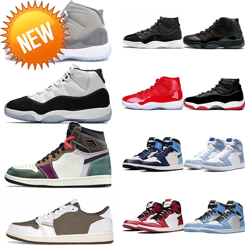 

Basketball Shoes Reverse Mocha Hand Crafted Cool Grey Jord ÁN 1 1s Dark Marina Blue Concord Bred Gamma 11 11s Mens Trainers Sports Outdoor B, Gamma blue