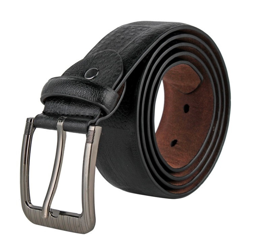 

Belt Black Genuine Leather Man, Black;brown