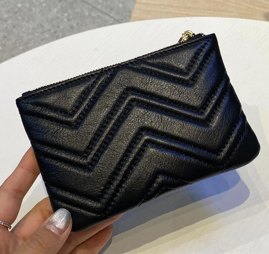 

Women Men PU Leather Purses Mini Wallets Zipper Coin Pouches White Check Floral Key Wallet Purse Ladies Charm Card Holder Keyring Bags, Red;black