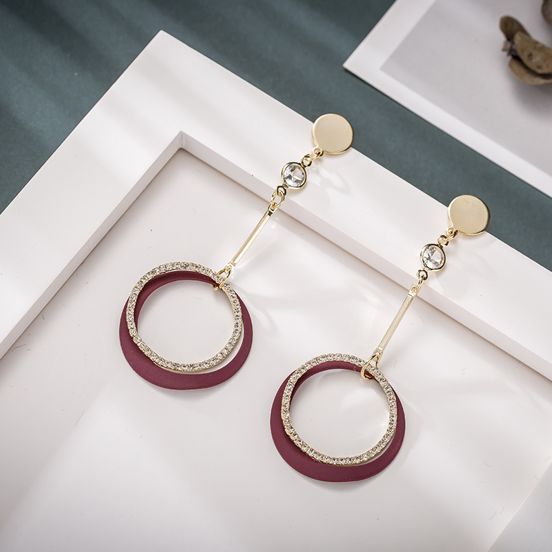 

TS-ED008 High Quality 925 Sterling Silver Fine Spain Version Bear Jewelry Women's Earrings Whole Price