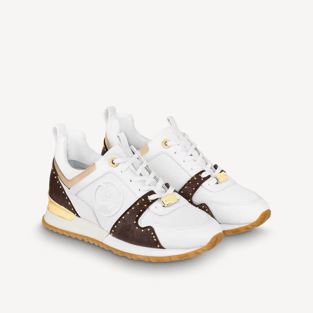 

High-top shoes 2023European star with the same paragraph leather upper mesh flat shoes factory direct free shipping35-45
