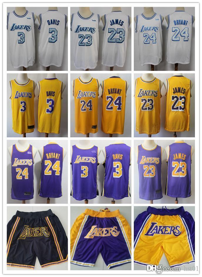 

Mens Los AngelesLakersjersey Anthony 3 Davis LeBron23 James 8 24Bryantpurple Basketball Jerseys yellow white b, Black;red