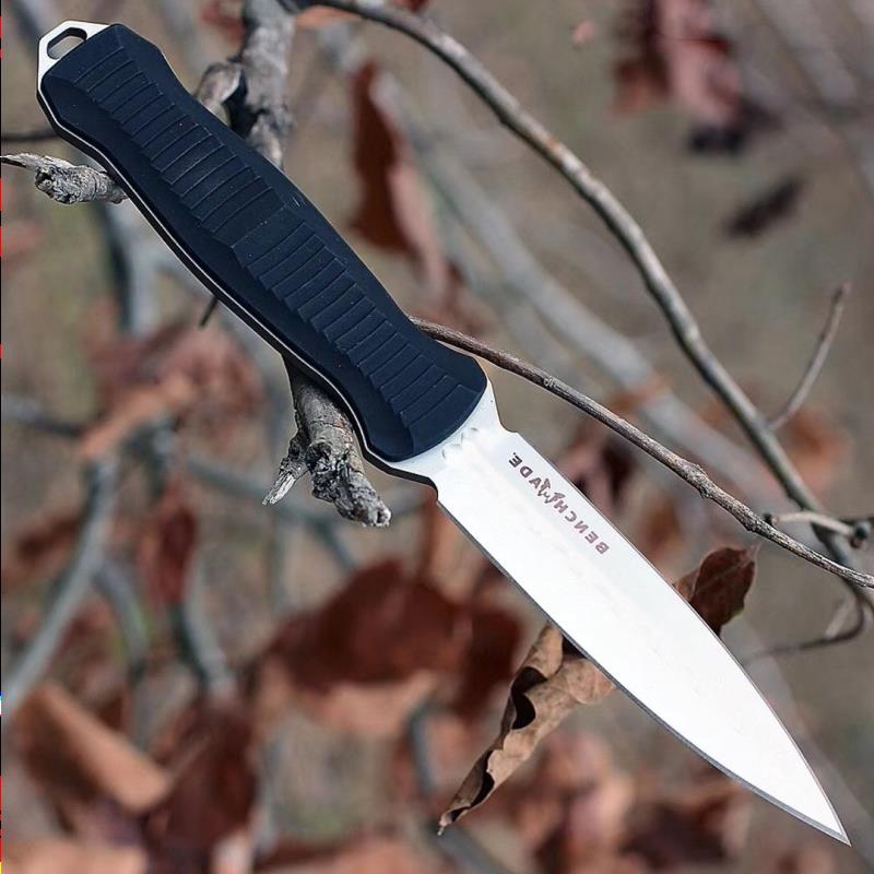 

BENCHMADE FIXED INFIDEL 133 double-edged tactical fixed knife straight knife outdoor camping fruit 940 535 1000 485 3300 knife Fpgio