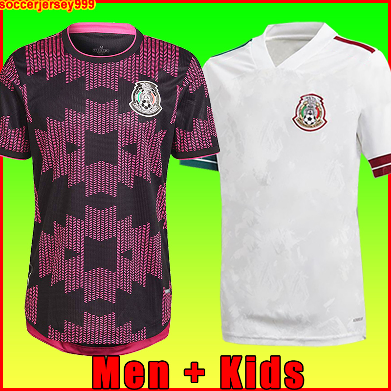 

Mexico soccer jersey home Copa america Fans Player version Camiseta 20 21 22 CHICHARITO LOZANO DOS SANTOS 2021 football shirts Men + Kids kit sets uniforms 999, Kids away