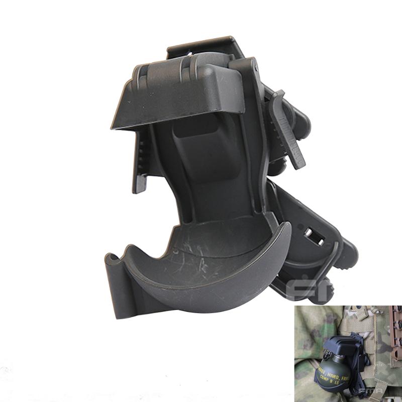 

Stuff Sacks FMA Quick Release Sleeve For M67 Short Version Model Molle Pouch Case Holster Tactical Bag Hunting Holder Gear, Black