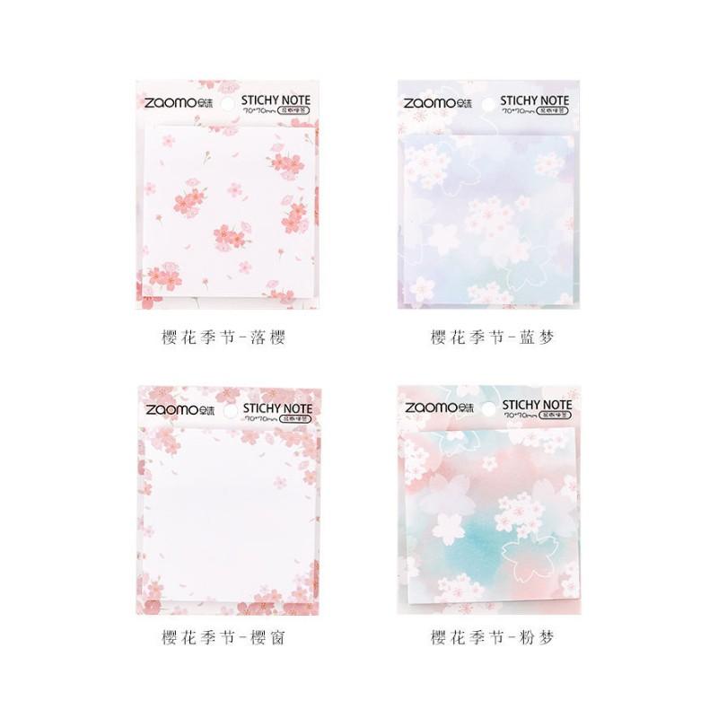 

Gift Wrap 20packs Wholesale Cute Kawaii Japanese Style Romantic Cherry Flower Blossom Season Notebook Notes Memo Mark 7CM