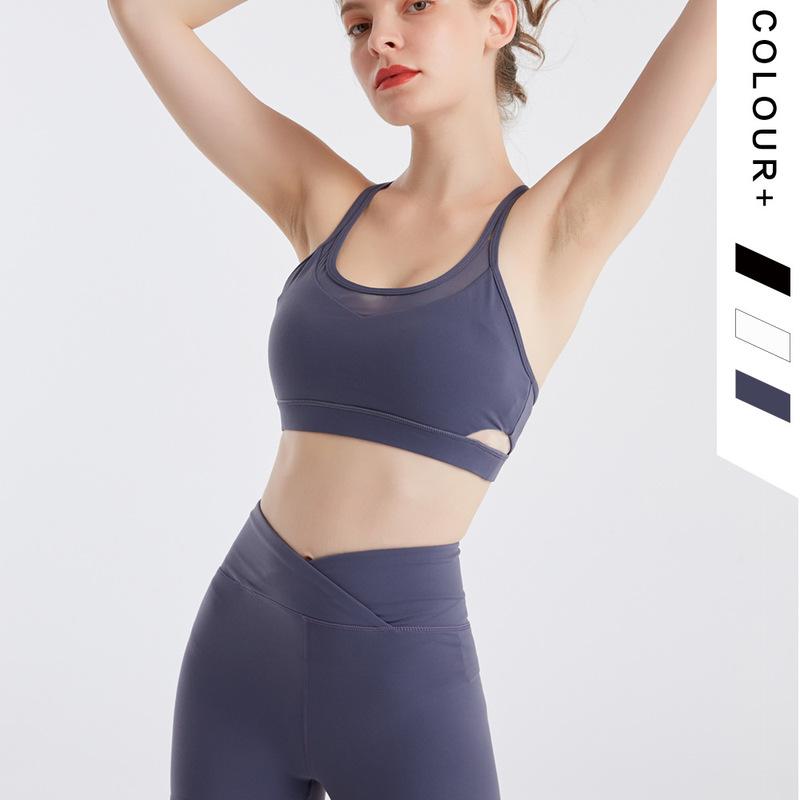 

yoga outfit 2pcs set high waist sport leggings workout clothes for women suit sportswear gym wear running clothing tank top