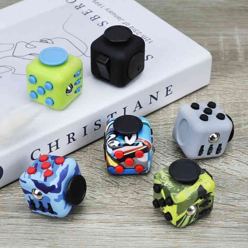 

Decompression toy dice decompression artifact finger movement six magic cube