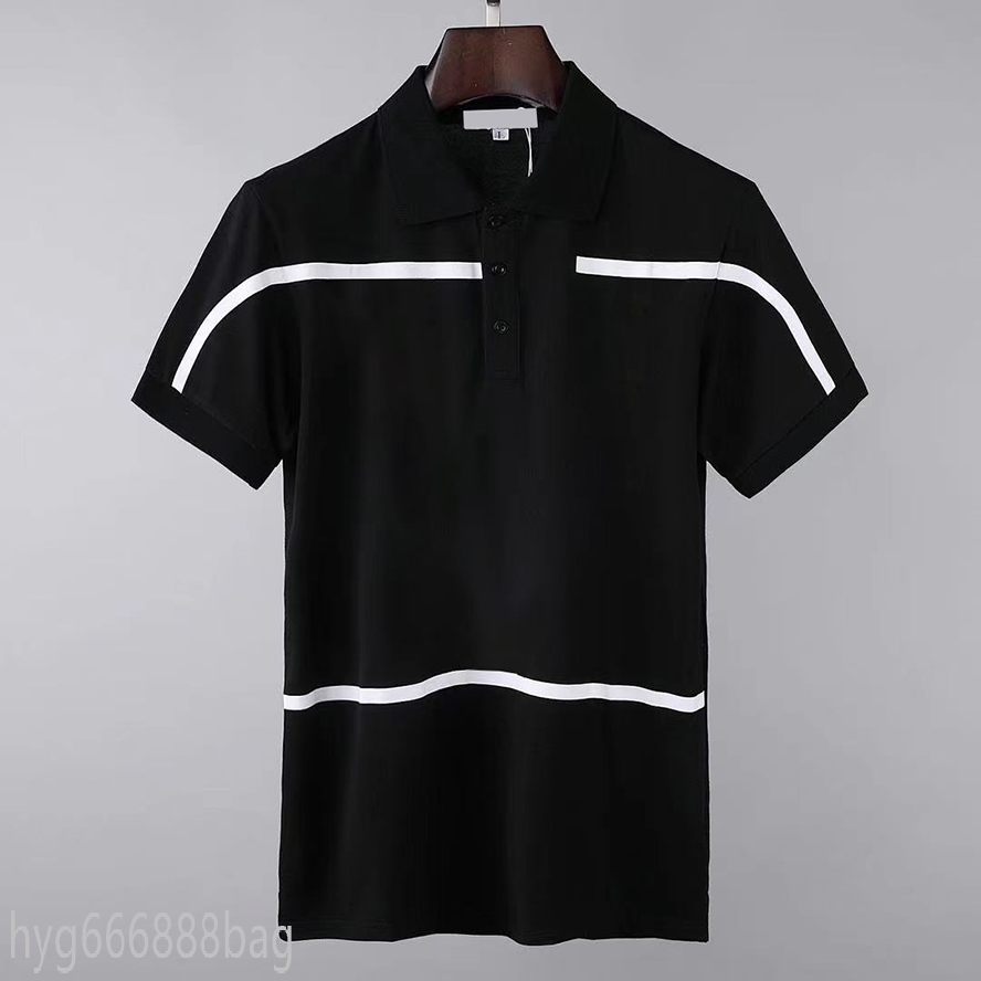 

2021ss Spring Luxury Italy Tee T-Shirt Designer Polo Shirts High Street Embroidery Garter Snakes Little Bee Printing Clothing Mens Brand Polos Shirt LPL