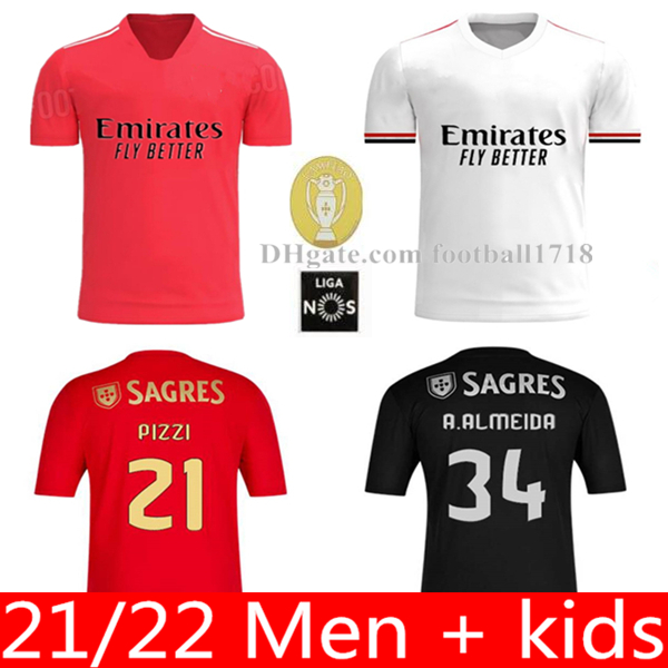 

20 21 22 PIZZI benfica Soccr Jersey Sporting CP 27 RAFA JONAS JOTA ACUNA PHELLYPE THIRD SHIRT camiseta de futebol Men kids Kit Jerseys 2021 2022, 10
