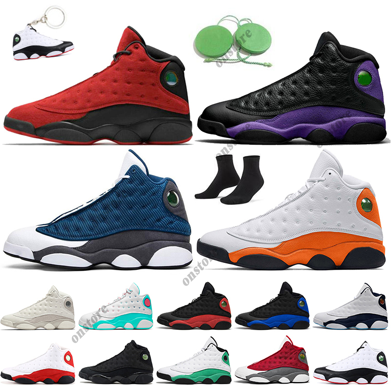 

Jorden 13 Top Fashion 13s Basketball Shoes Jodan XIII Reverse Bred Court Purple Flint Starfish Hyper Royal Women Mens Trainers He got game, D30 he got game 36-47