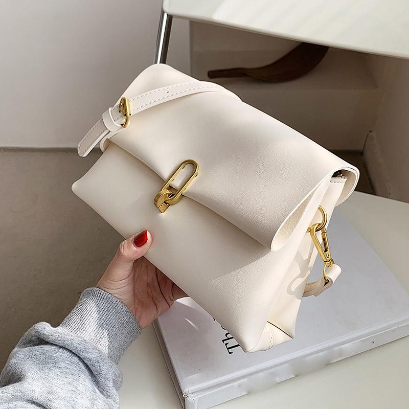 

Evening Bags PU Leather Crossbody For Women 2021 Fashion Brand Handbags And Purses Elegant Female Shoulder Tote Bag Retro Bolsa Feminina