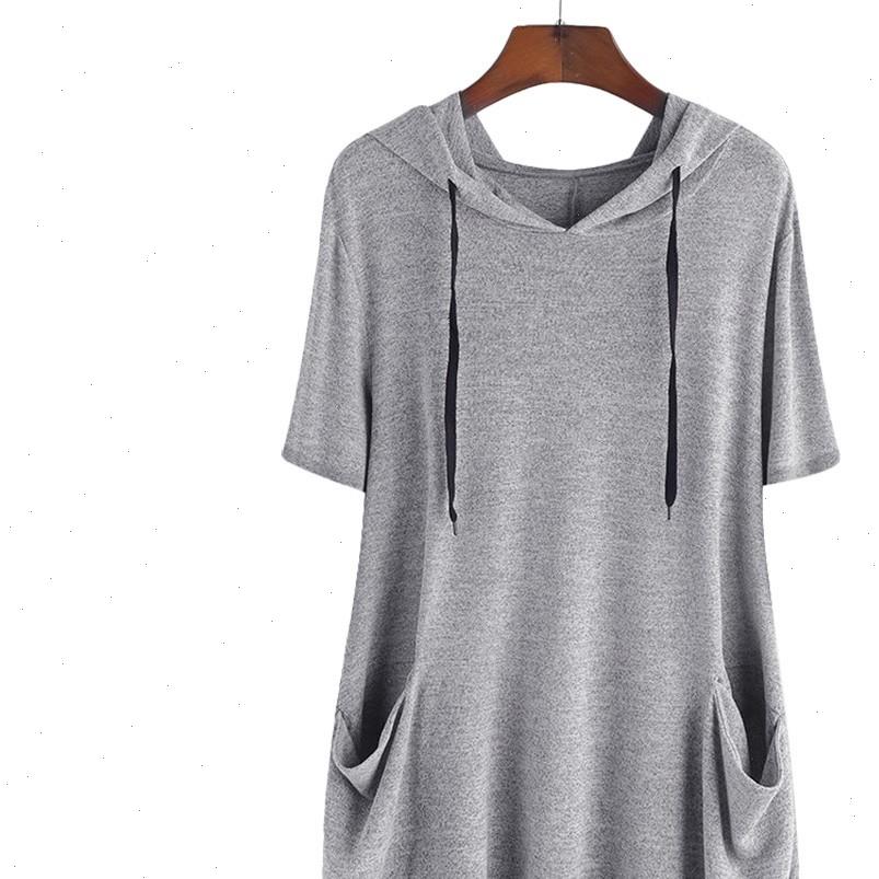 

women womens shirts hoodies blouse solid shirt plus size lady fashion casual cat ear hooded short sleeves pocket tee, White