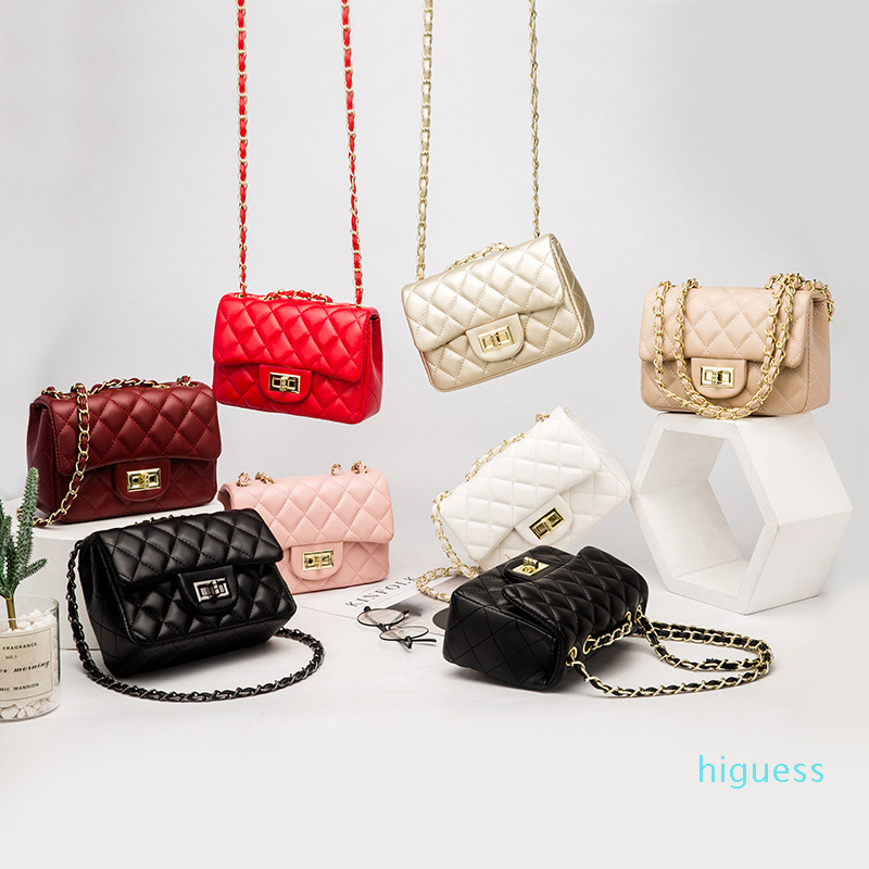 

HBP Women bags Classic Mini Bags Flap Square PU Leather Chains Diamond Lattice Thread Crossbody Handbags Totes, Balck gold chain