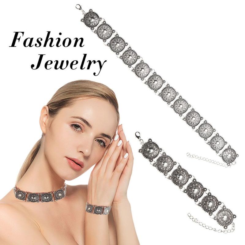 

Chokers Fashion Jewelry Accessories Vintage Necklace Wrist Neck Bracelets