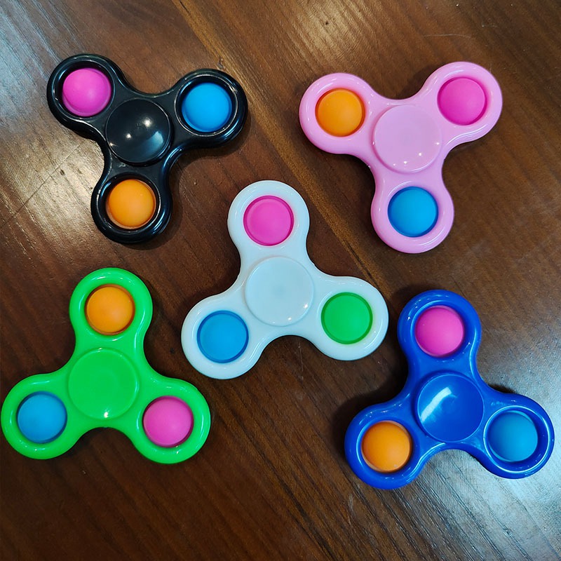 

Plus Finger Fidget spinner Toys Sensory Flip Spinning Novelty Anti Stress Adult Kids Funny Hand Game 0234