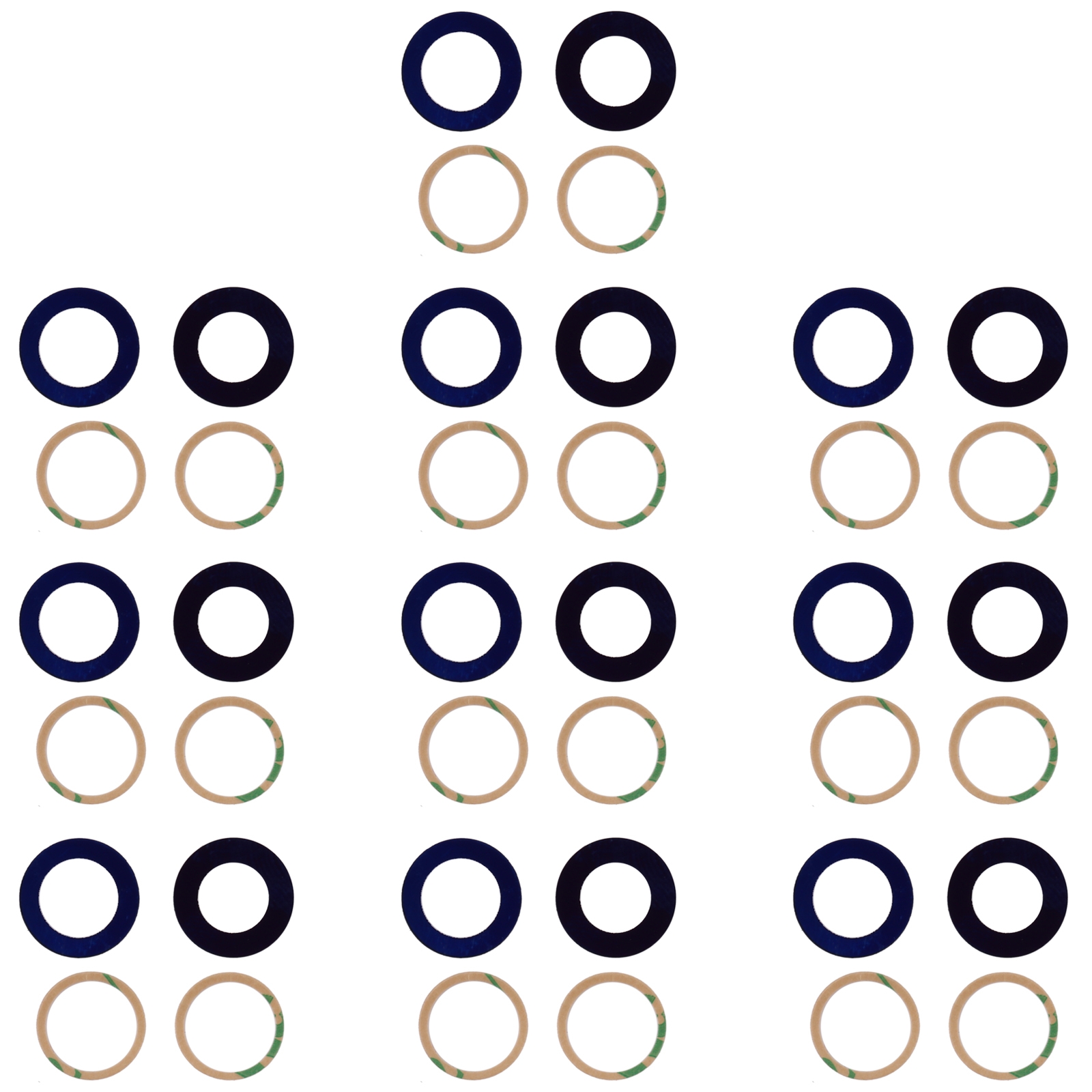 

10 PCS Back Camera Lens for OnePlus 9 Pro OnePlus 9