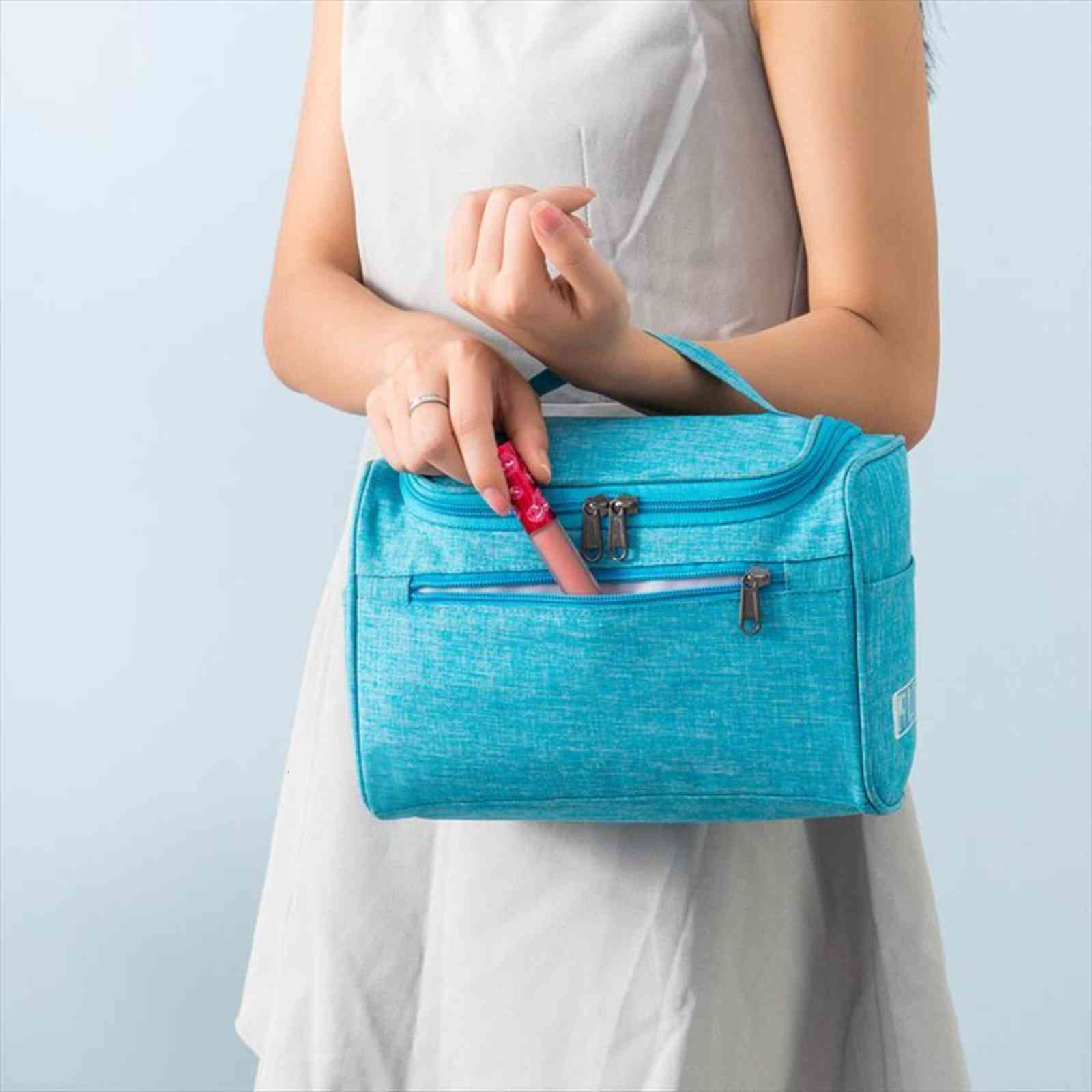 

brand hook up cosmetic bags women makeup travel organizer portable pouch beautician quality cation beauty case