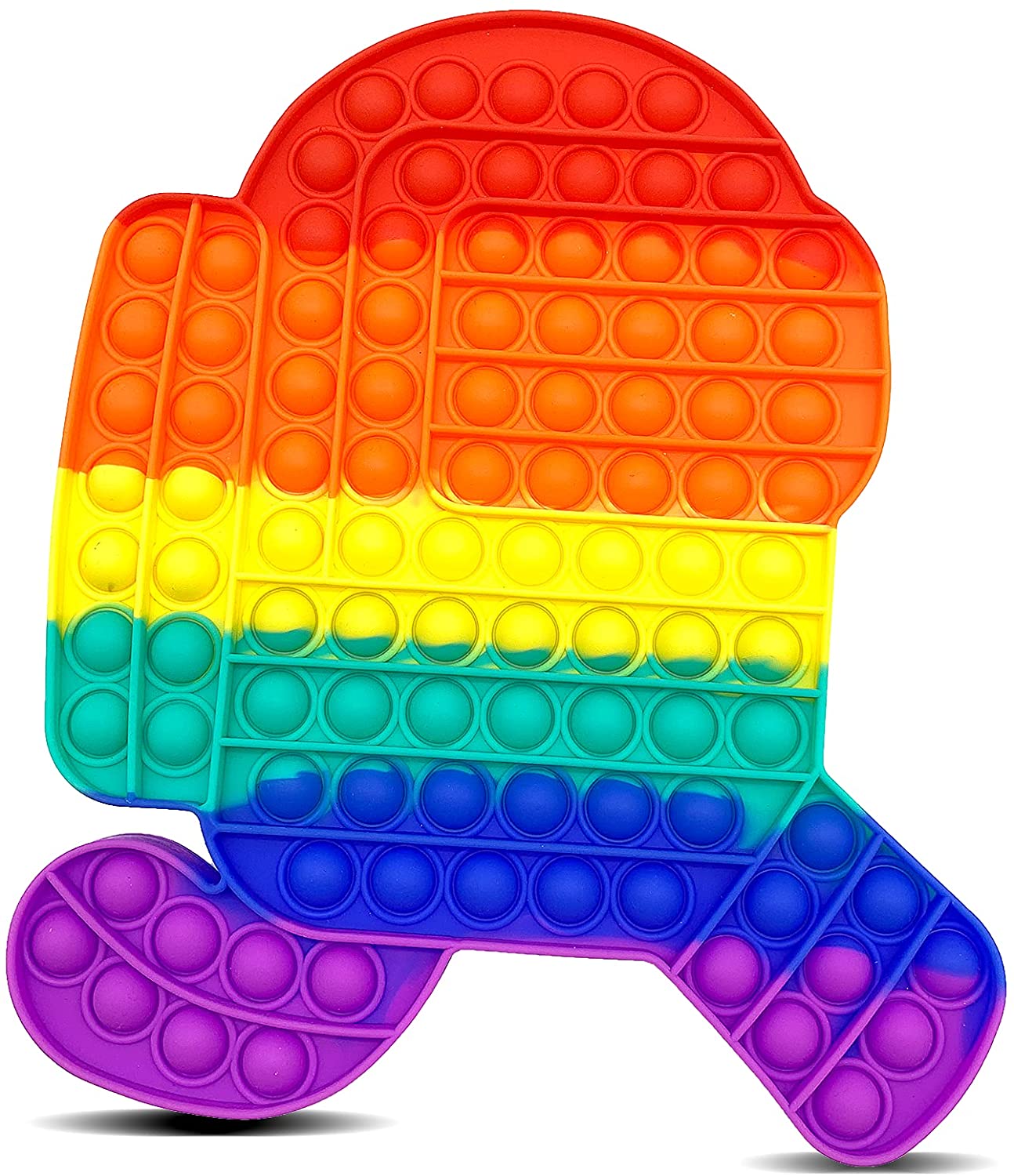 

Big Among Pop Us It Push Toy Sensory Bubble Stress Toy, Fidget Push Toys for Kids, Silicone Toys