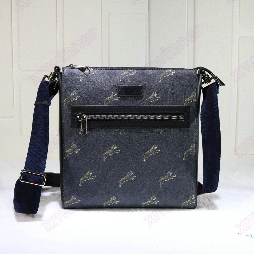 

Night Courrier 474137 Designer Messenger Bag Mens Bestiary Tigers UFO Shoulder Handbag Designers Luxurys Cross body Briefcases Purse Wallets