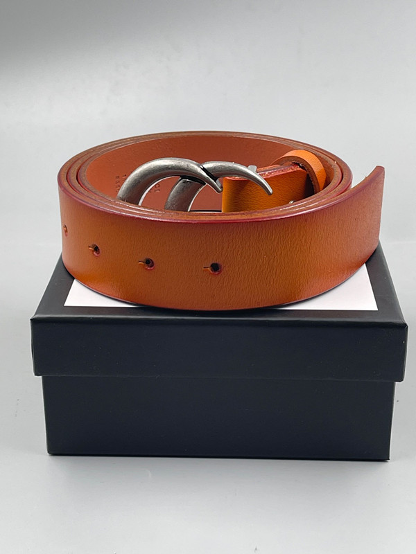 

2021 Fashion Big buckle genuine leather belt with box designer men women high quality mens belts AAA+++, Belt and box