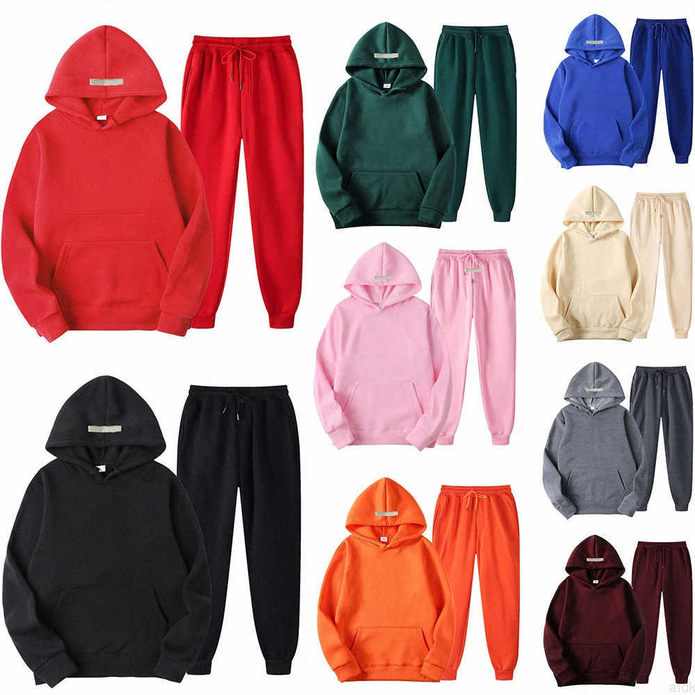 

Designer Hoodie Fear Off God Hoodies Men Sweatshirts Women Sweatshirt Set Man Clothing Ess Chest Sleeve Suit of 7th Sportswear Tra, 16