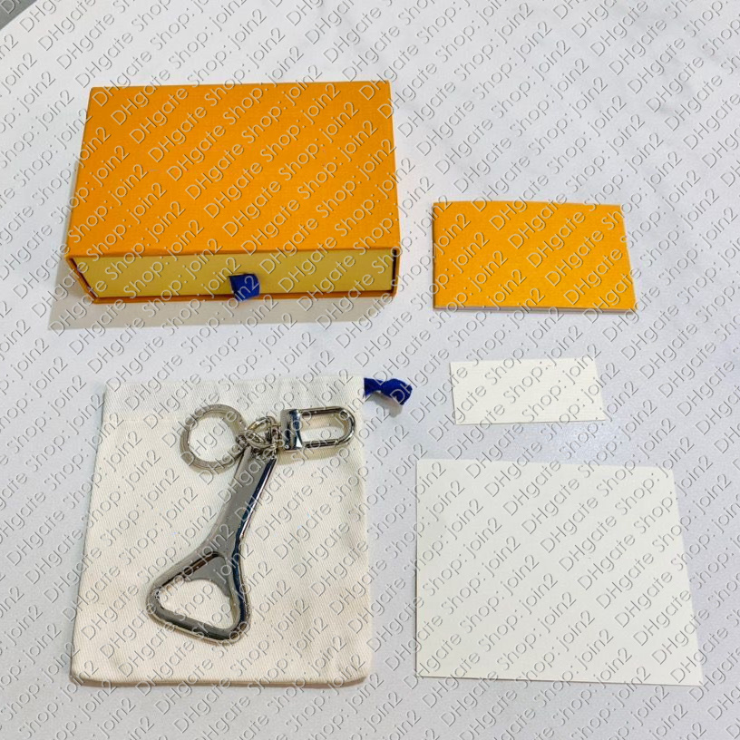 

Designer Beer Bottle Opener Bag Charm Key Holder Parts Accessories Ring Pouch Name Tag Keyring Keyholder Pochette Accessoires Cles, Black