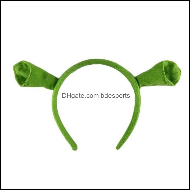 

Other Festive Home & Garden Shrek Hairpin Ears Headband Head Circle Halloween Children Adt Show Hair Hoop Costume Item Masquerade Party Supp