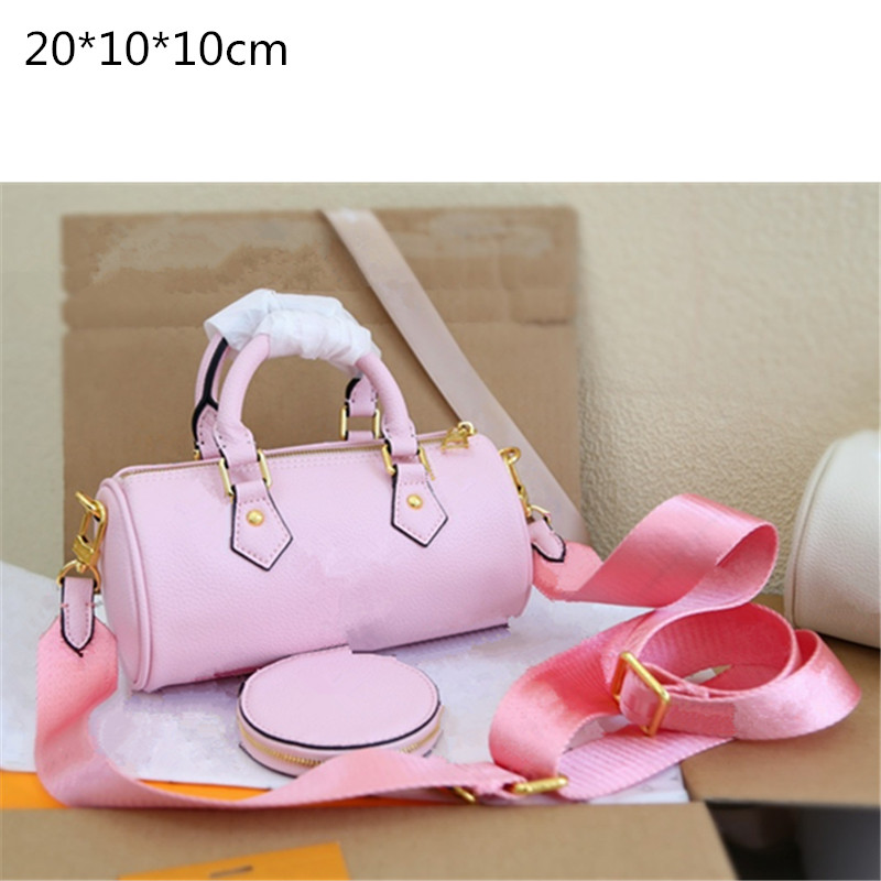 

2021 Designers Pillow Crossbody Bags Printed Flowers Luxury Purses Women Handbags Round Wallets Fashion Shoulder Bag with Letters L21042301, This option is not for sale