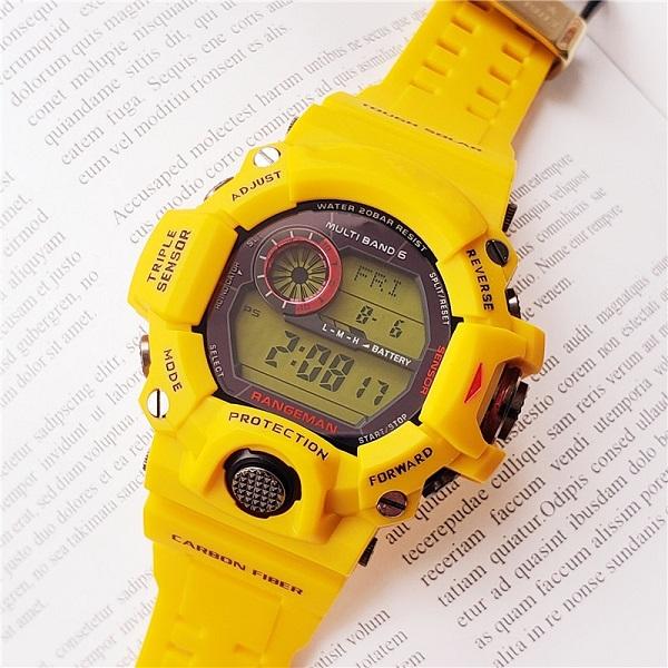 

9400 Sportleisure Men's Quartz Watch LED Digital Waterproof Solar World Time High Quality