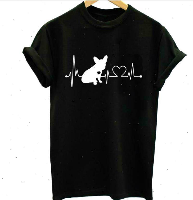

animal womens heartbeat letter print t shirt women short sleeve o neck loose summer tee camisetas mujer, White
