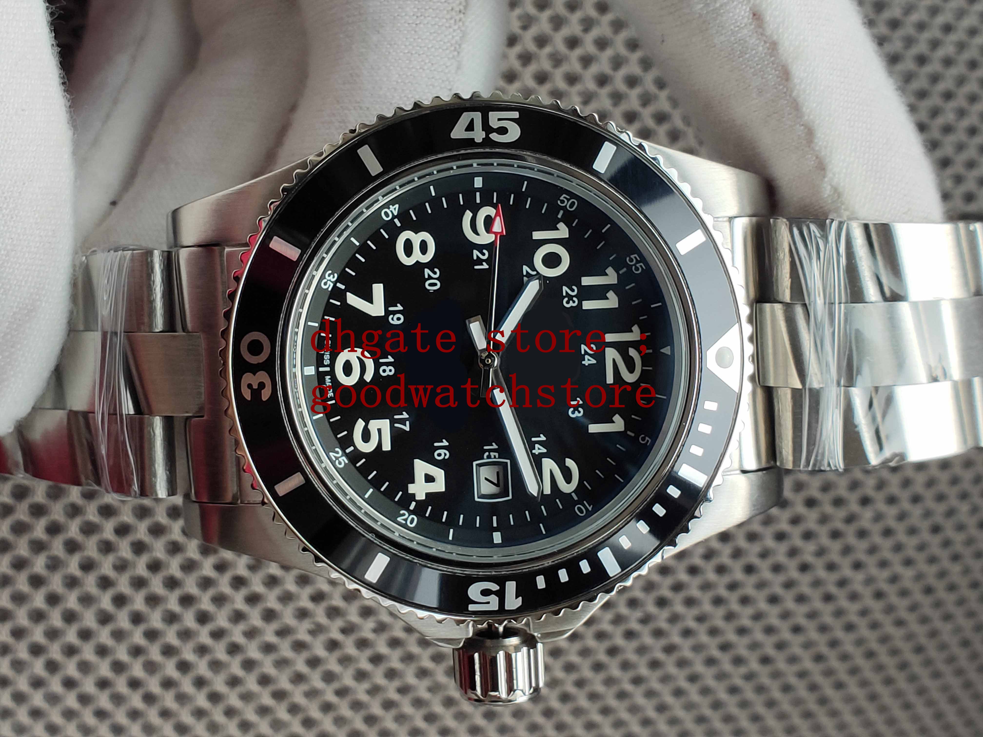 

Luxury good Men's Wristwatches 42MM 316L Stainless steel Racing car Movement Mechanical Automatic Mens Watch Men Black Arabic numerals dial