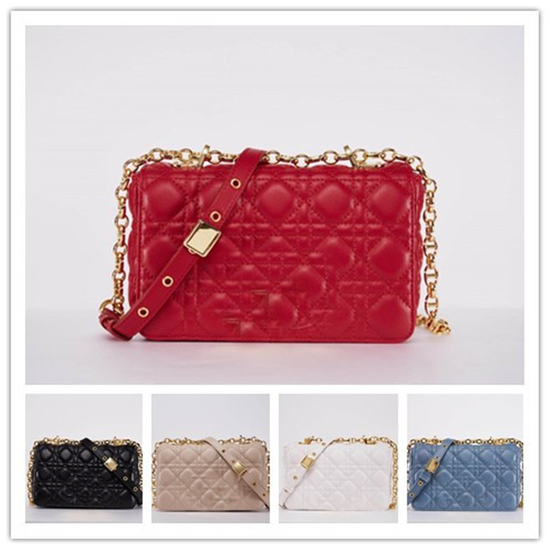 

Designer Luxury Caro Bag Gold Hardware Lambskin Leather Spring/Summer 2021 Chain Shoulder Bag 099 Bags Size:20x12x7CM, Don't pay it