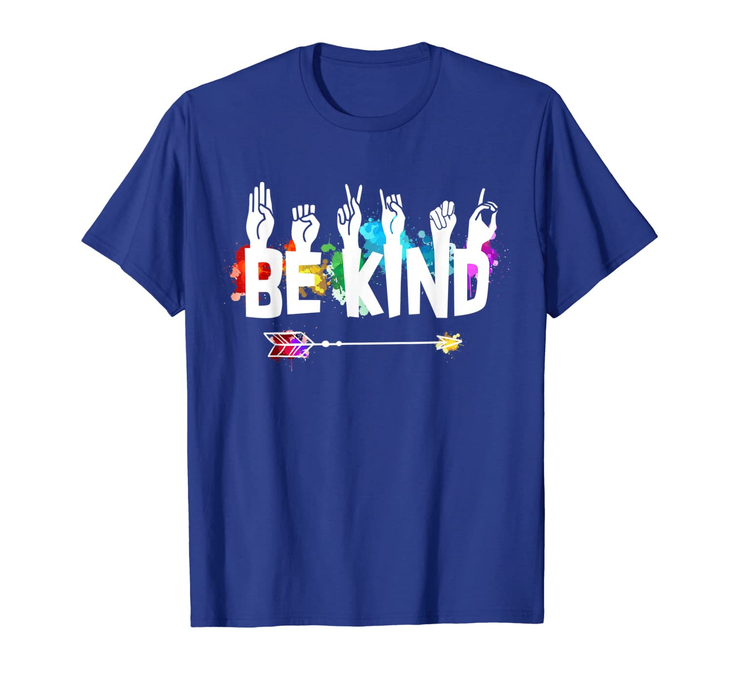 

be kind asl alphabet american sign language tshirt asl gifts, White;black
