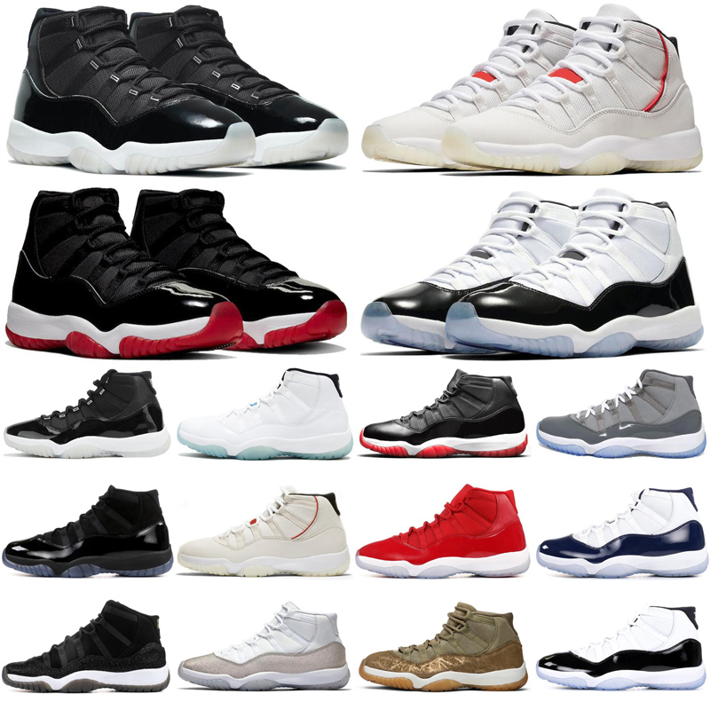 

fashion Jubilee 11 11s jumpman men women basketball shoes bred Cool Grey Legend Gamma Blue Concord mens trainers sports sneakers size 5.5-13, #20 concord low