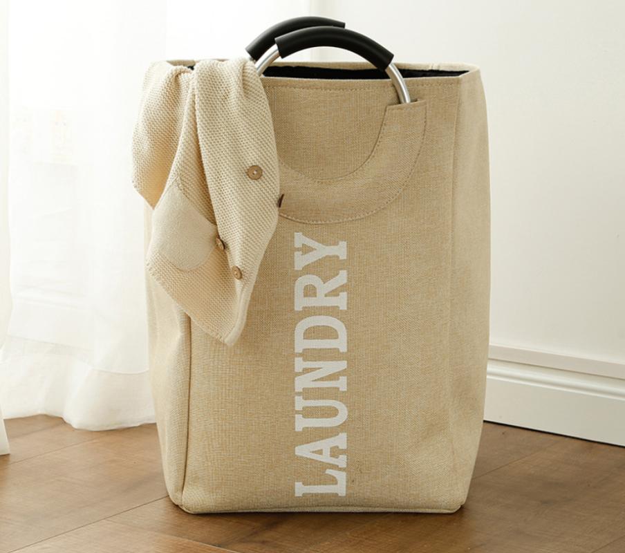 

Folding Laundry Basket Portable Large Capacity Storage Dirty Clothes Bucket Toy Home Box Organizer Bags