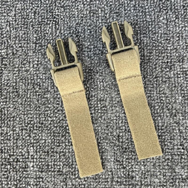 

Hunting Jackets 1 Pair Of Front Flap Buckle Kit Panel Connection Components, Bk